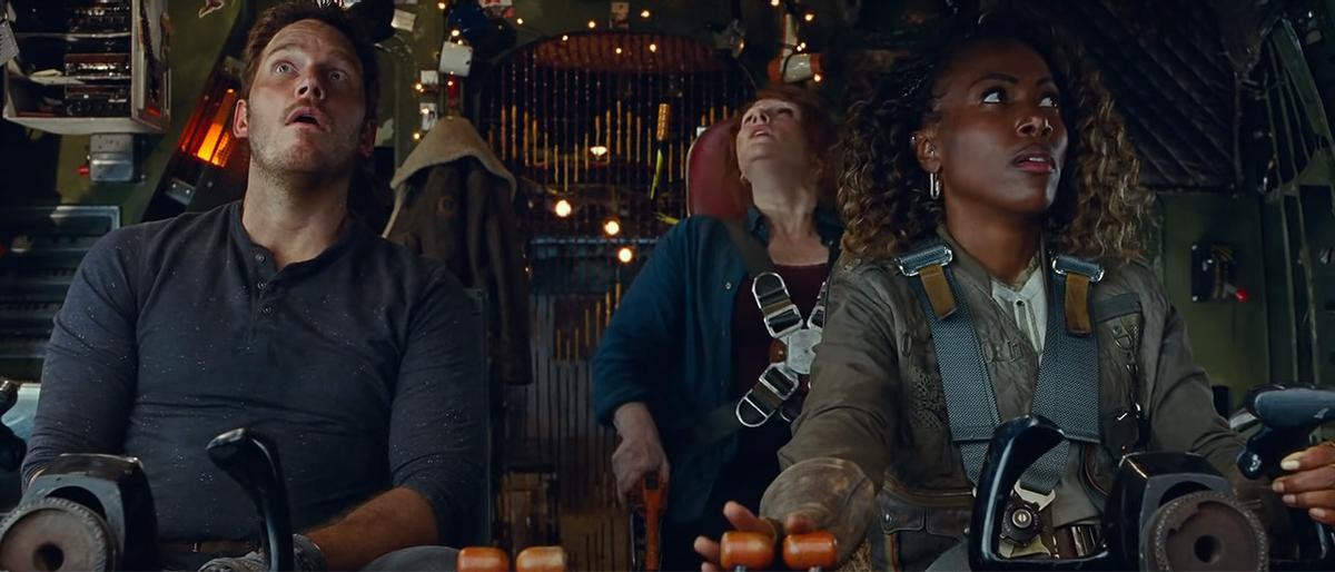 Una escena de 'Jurassic World: Dominion'.