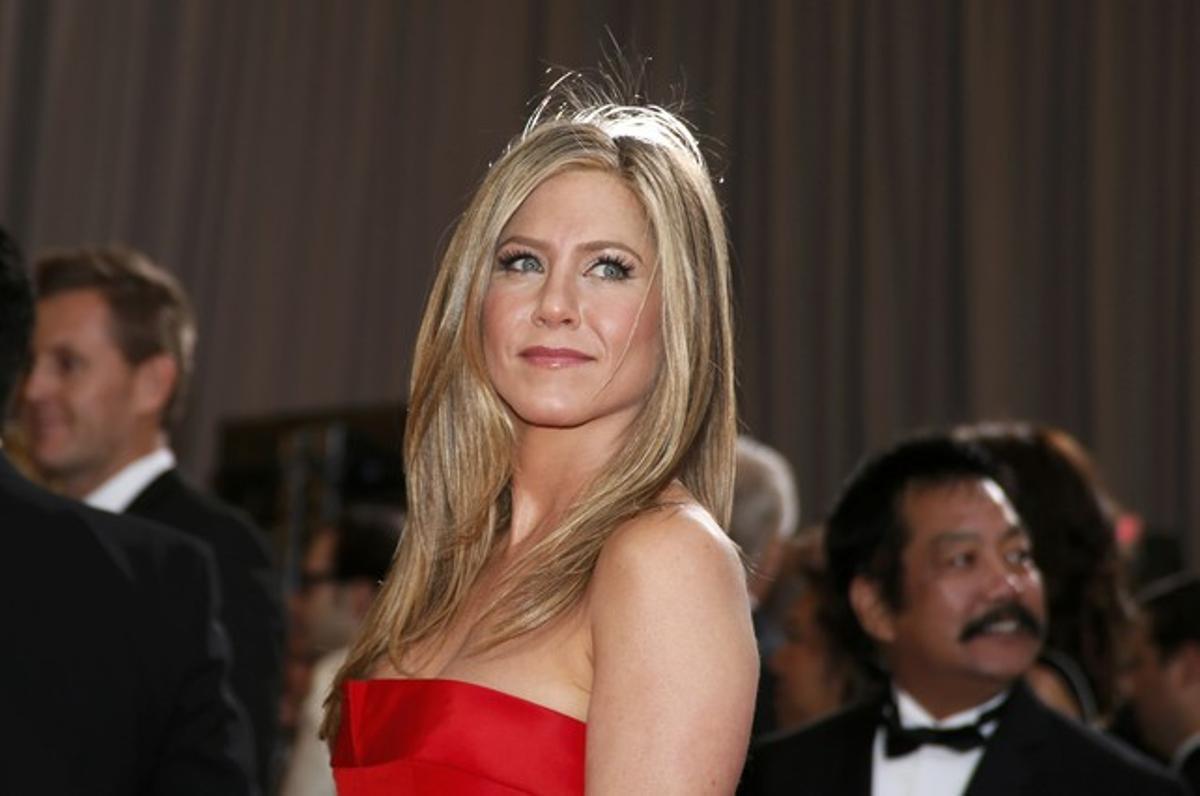 La actriz Jennifer Aniston, una de las actrices que entregan un Oscar.