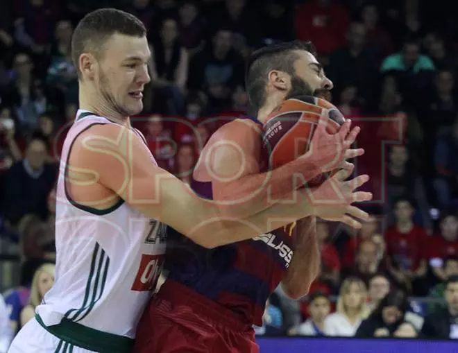 FCBarcelona Lassa 92 -Zalguiris Kaunas 86