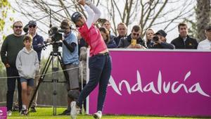 Carlota Ciganda es una de las grandes atracciones del Open de España