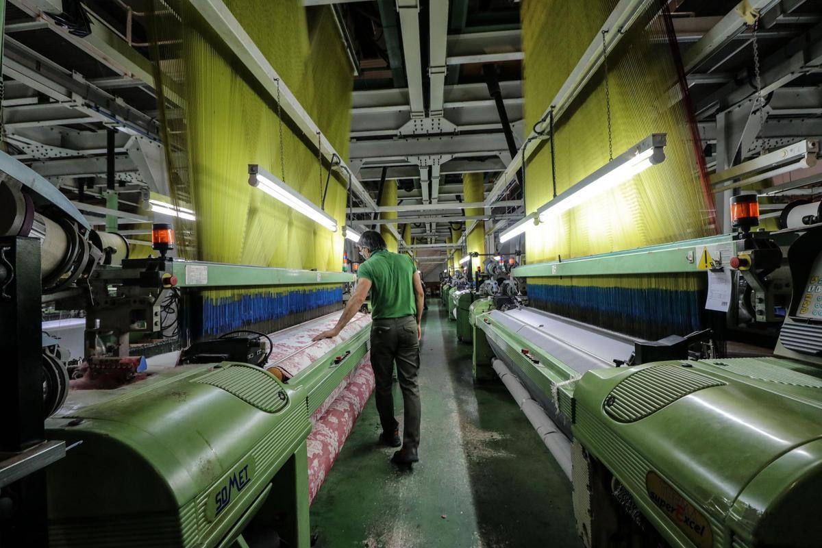 El textil se ha visto muy afectado por el encarecimiento de la energía.