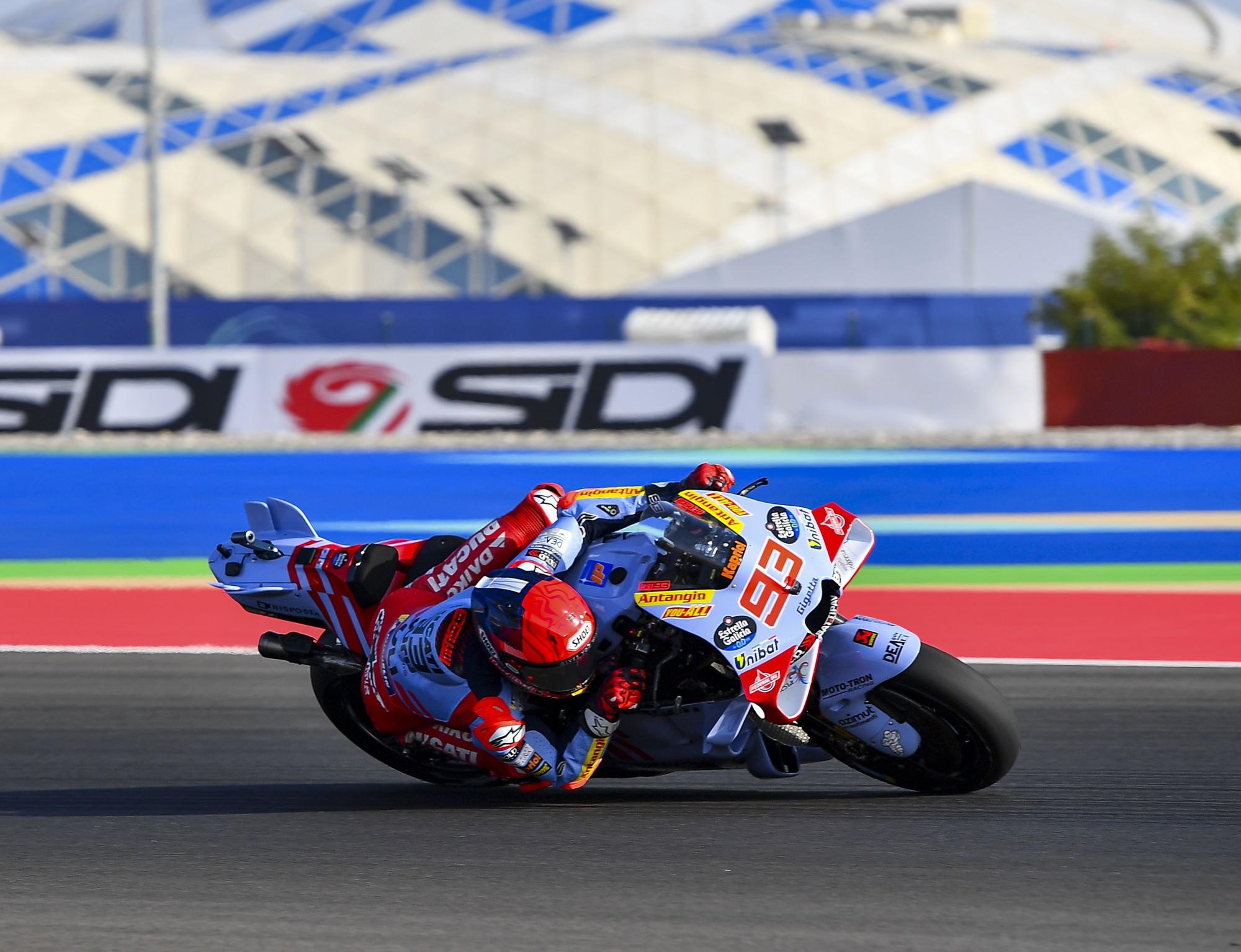 Marc Márquez en el Gran Premio de Qatar