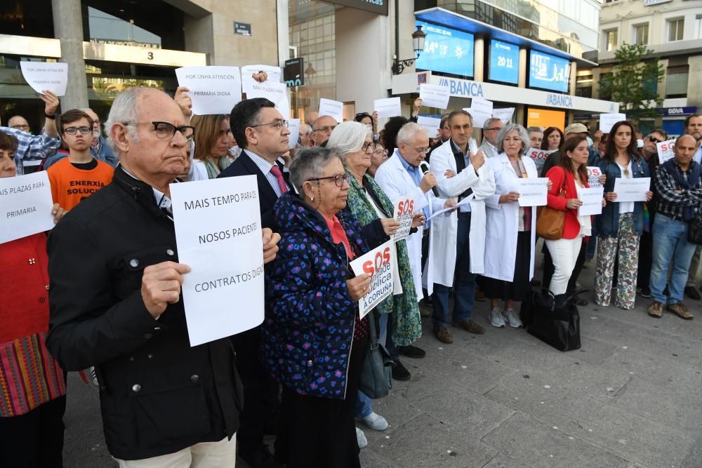 Médicos de A Coruña reivindican mejoras