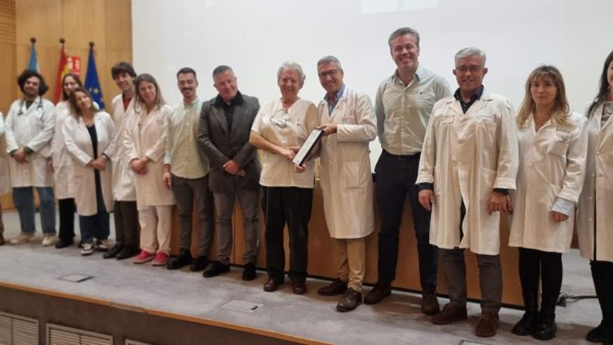 El equipo del Chuac con el reconocimiento internacional. |  LOC