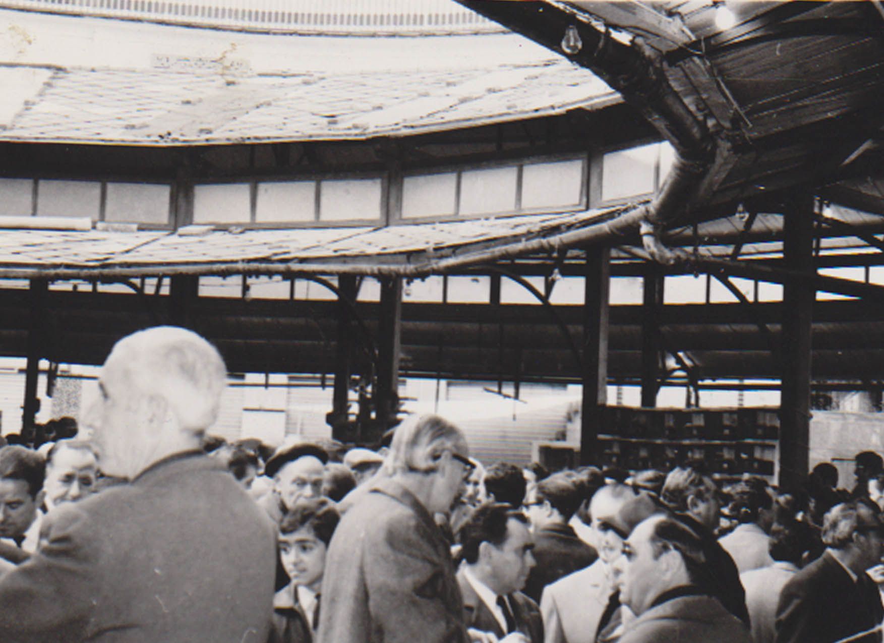 La plaza Redonda antes de su última remodelación