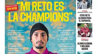 Esta es la portada de SPORT de hoy, sábado 2 de agosto