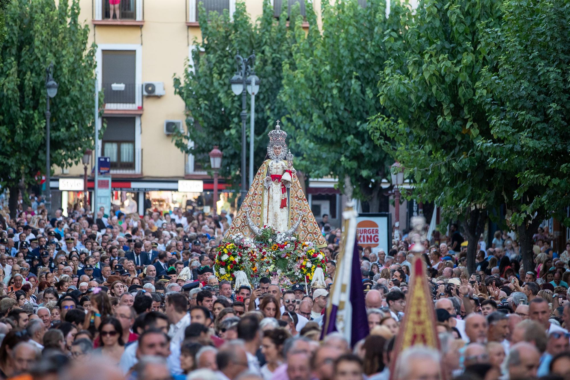 Las mejores fotos de la llegada de la Fuensanta a Murcia