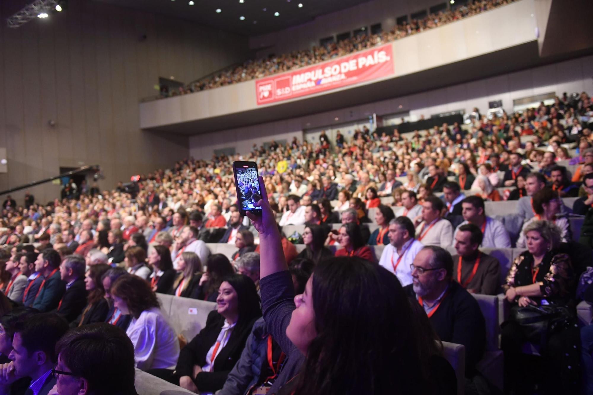 Última jornada de la convención del PSOE en A Coruña