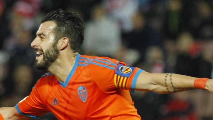 Negredo, capitán del Valencia