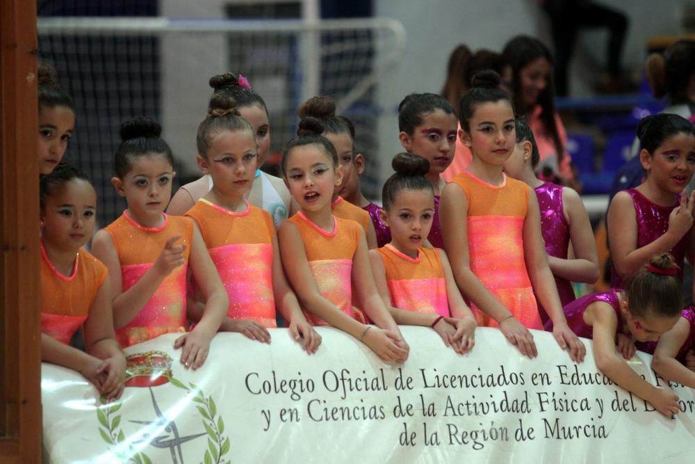 Cartagena celebra la primera jornada de la competición escolar de gimnasia rítmica con más de 1.000 participantes