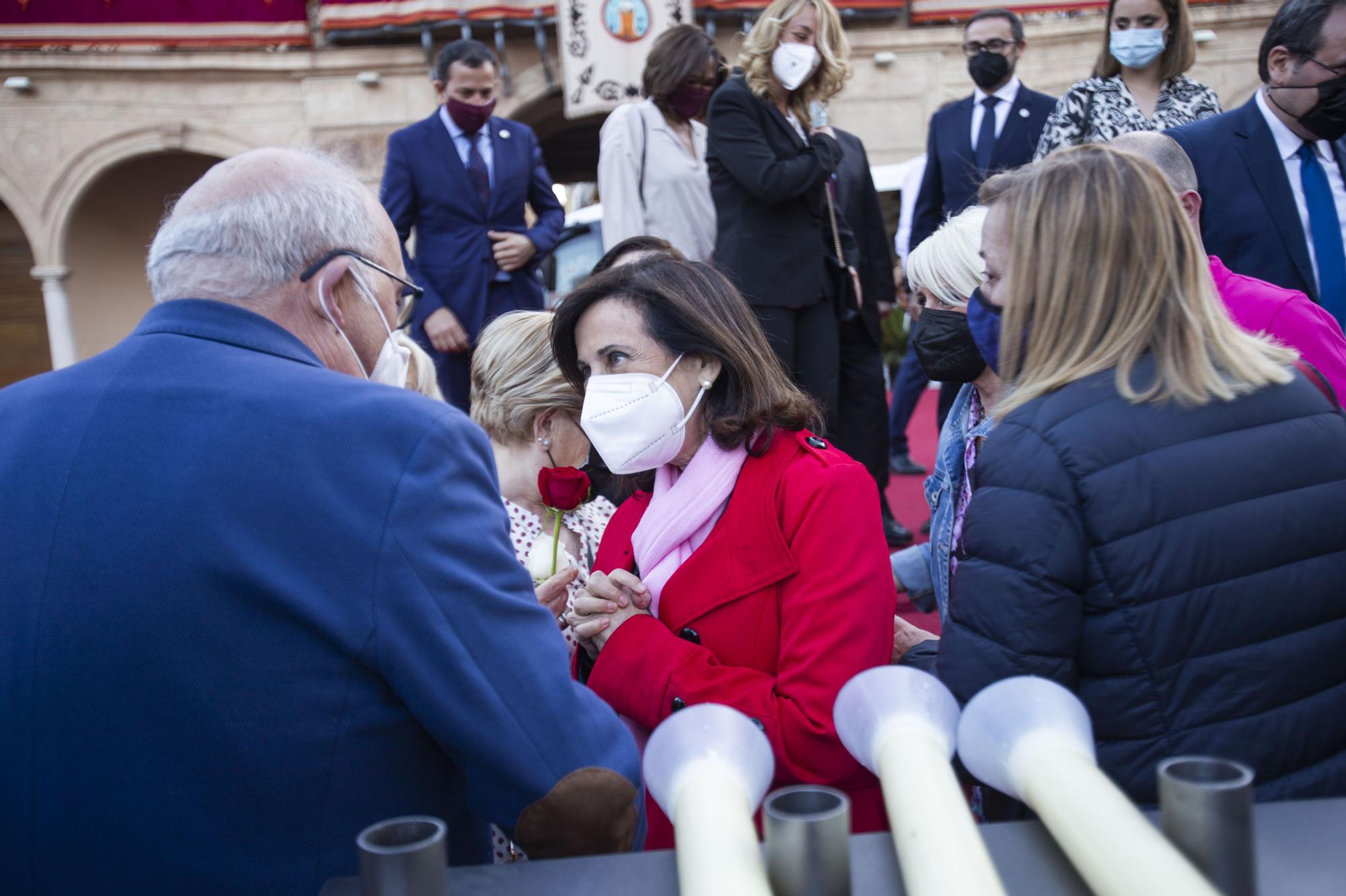 Lorca honra la memoria de las nueve víctimas de los terremotos con un emotivo memorial