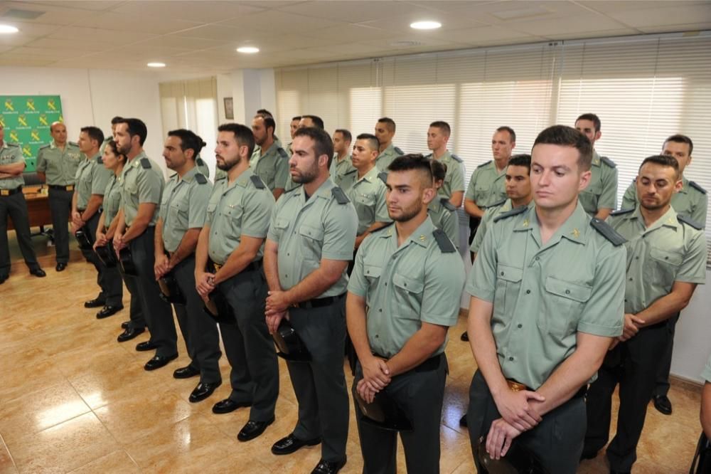 Nuevos guardias civiles de la Región de Murcia