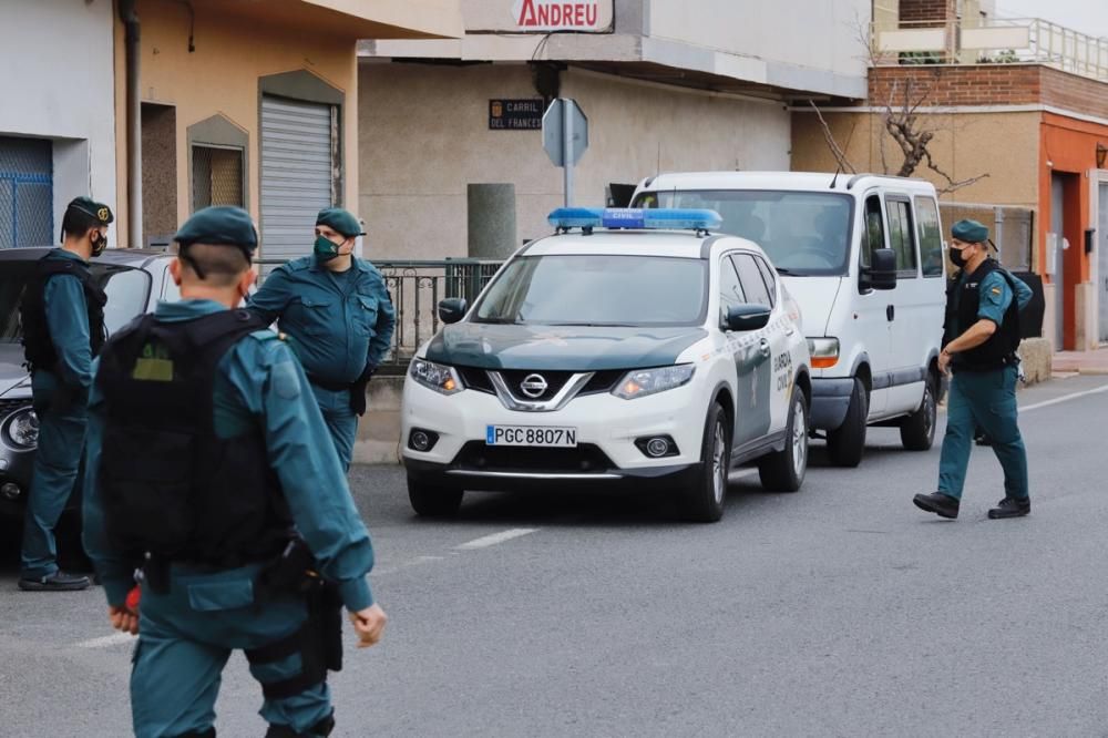 Golpe al tráfico de drogas y de armas en Murcia