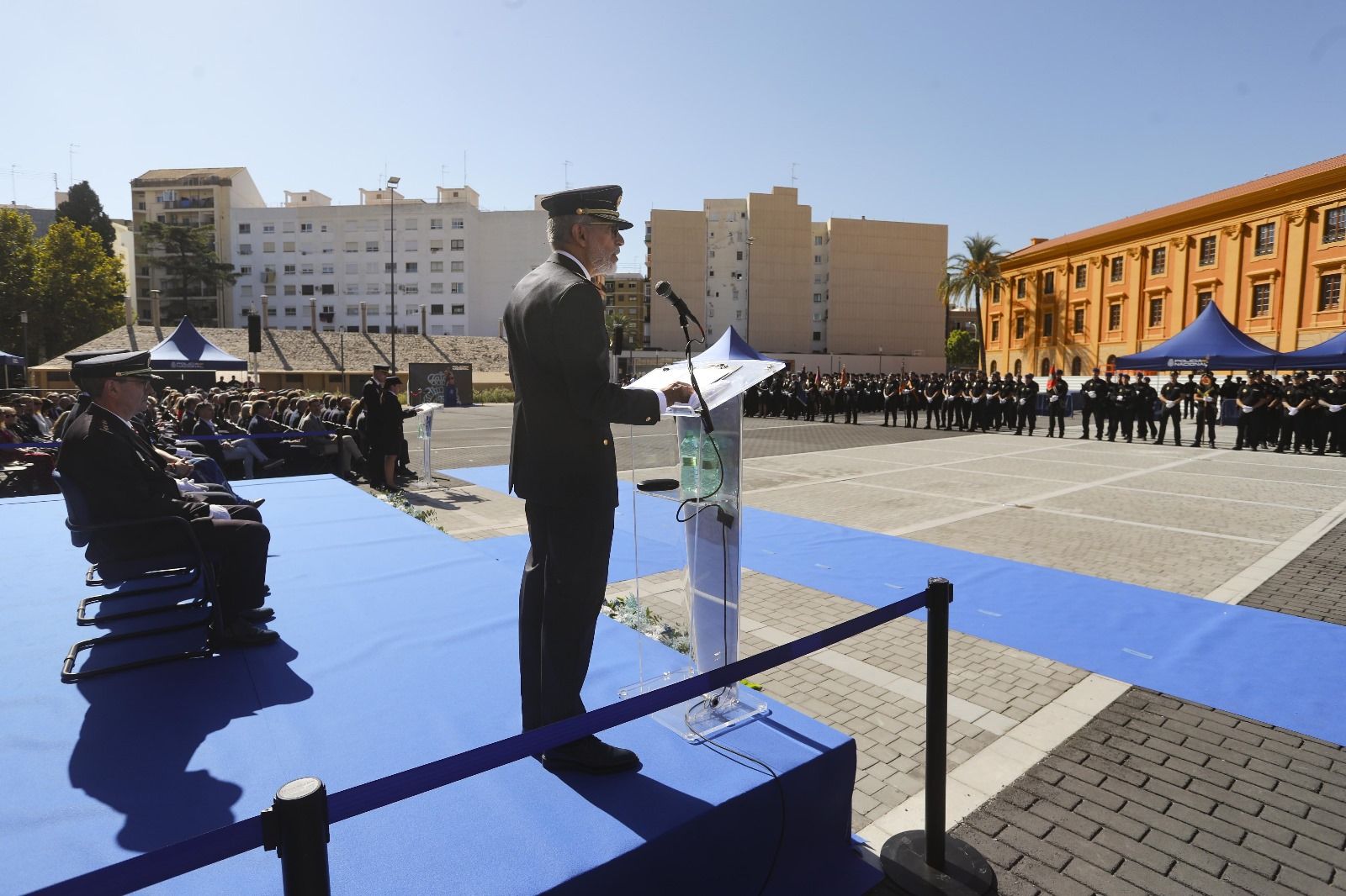 Acto del día de la Policía Nacional en València