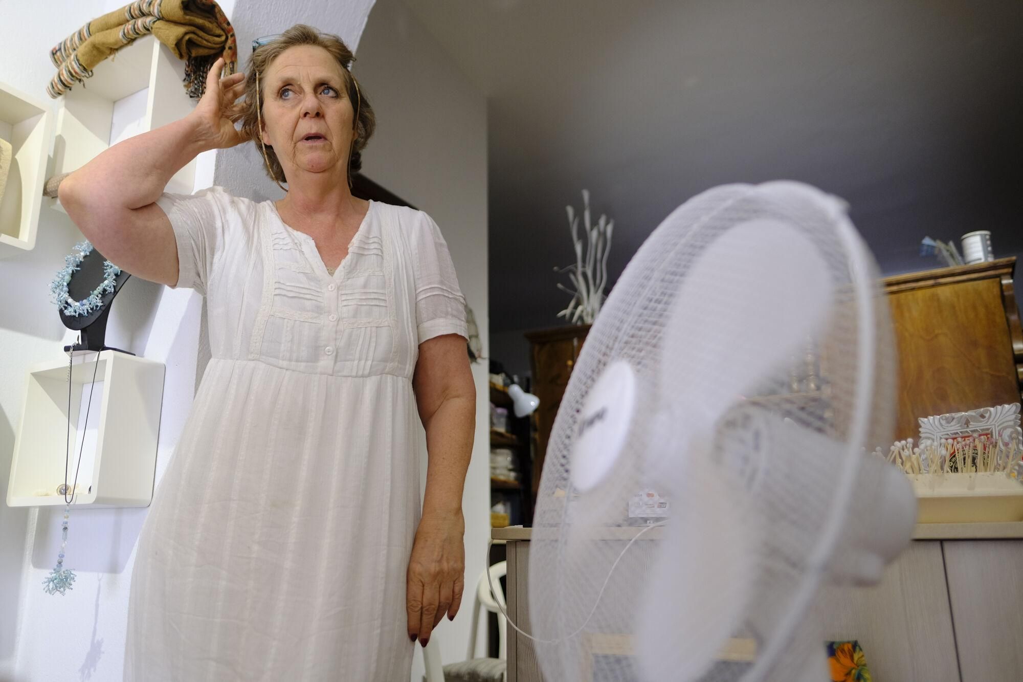 Intenso calor en Fataga (17/07/25)