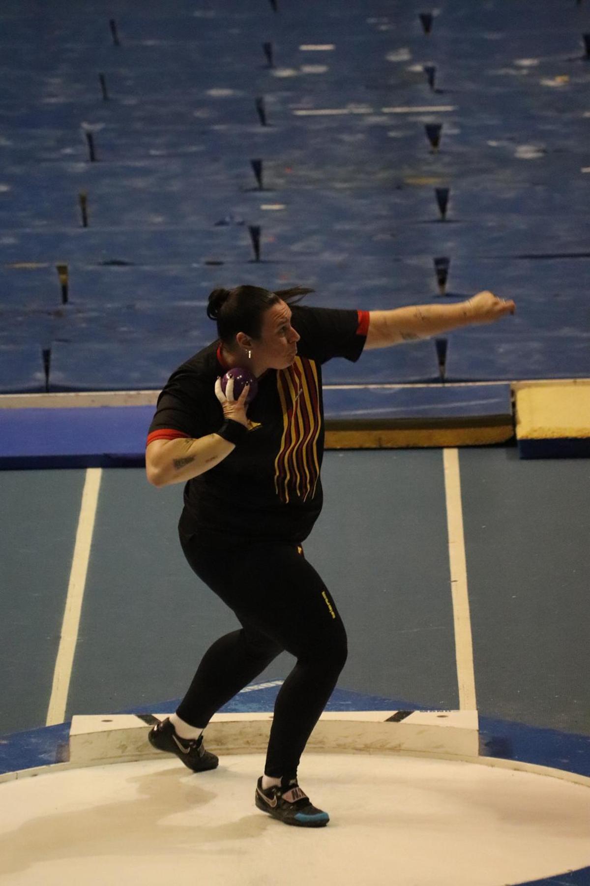 Judit Prats, en competición