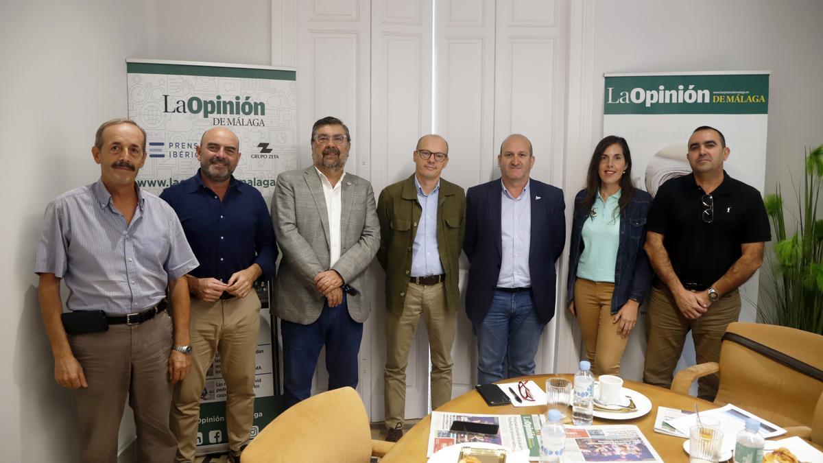 Participantes en el Desayuno Sierra de las Nieves organizado por La Opinión de Málaga