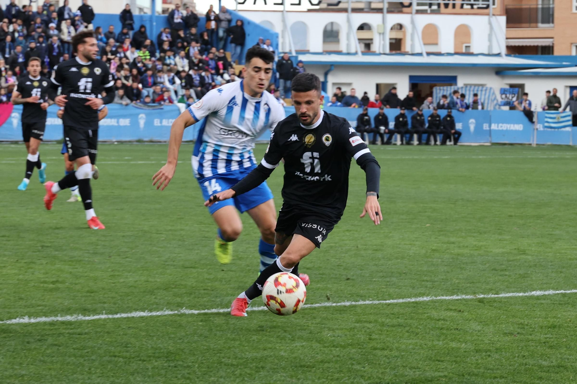 Las mejores imágenes del partido Alcoyano - Hércules