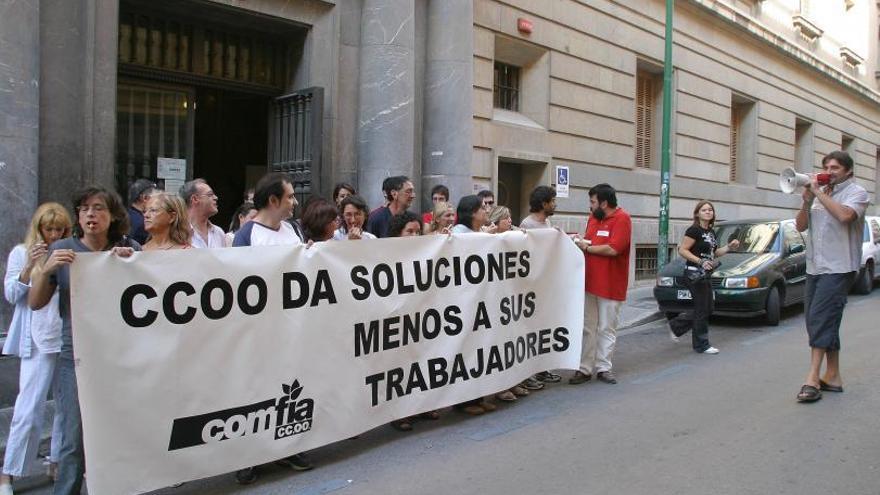 Sede de CCOO en Palma.