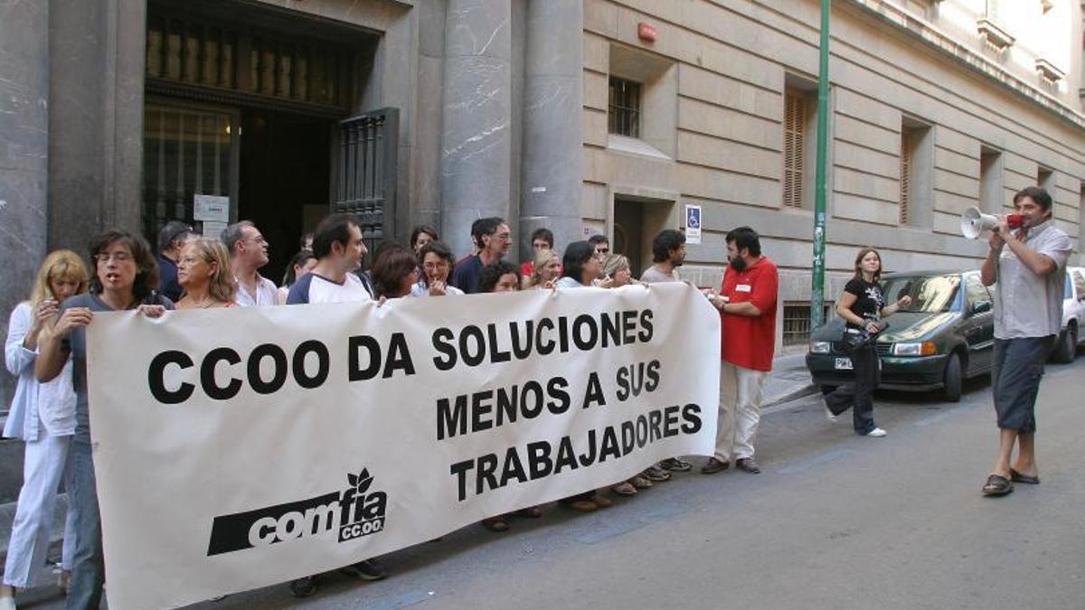 Comisiones Obrera impulsa una campaña para desbloquear las jubilaciones parciales de los ayuntamientos de Baleares