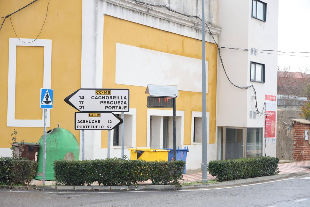 Ceclavín, conmocionado por la muerte de su vecino