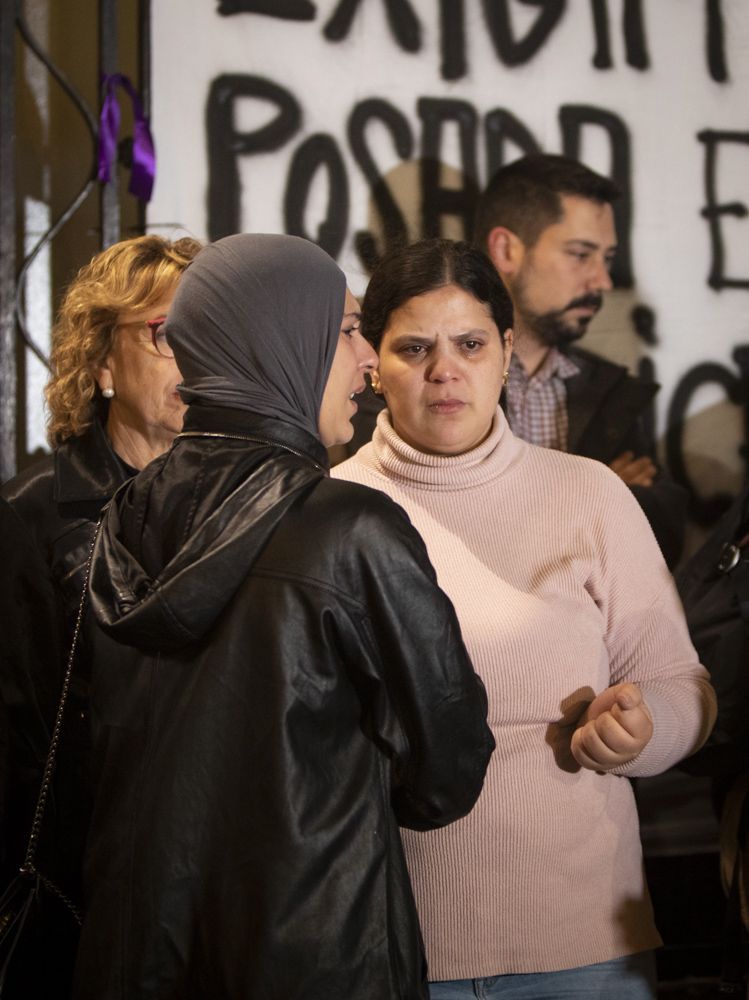 Protesta en repulsa del último asesinato machista perpetrado en Sagunt