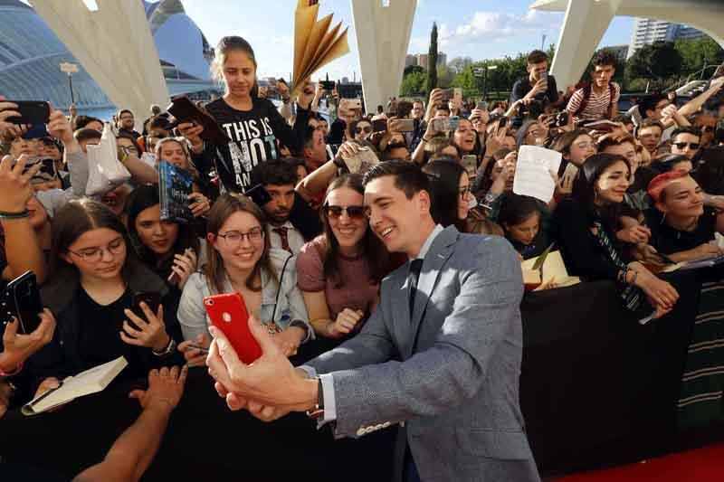 Photocall de la inauguración de la exposición de Harry Potter en València