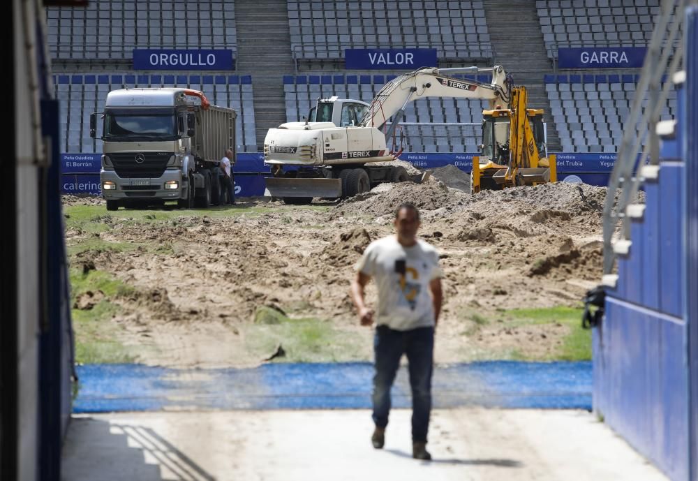 Obras en el Tartiere