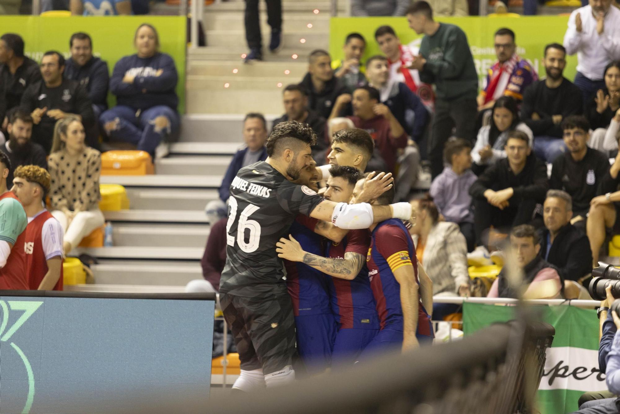 Las imágenes del Barça - Osasuna Magna en la Copa de España de Cartagena