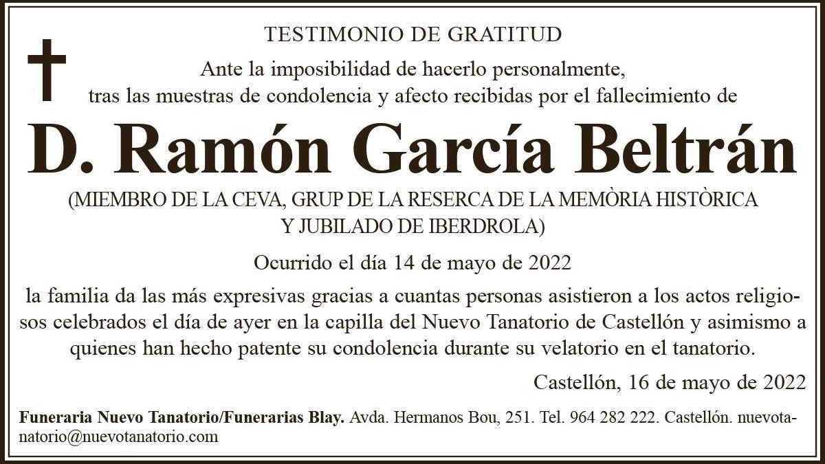 D. Ramón García Beltrán