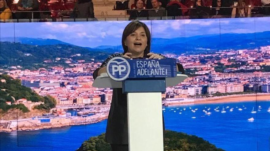 Isabel Bonig, durante su intervención.