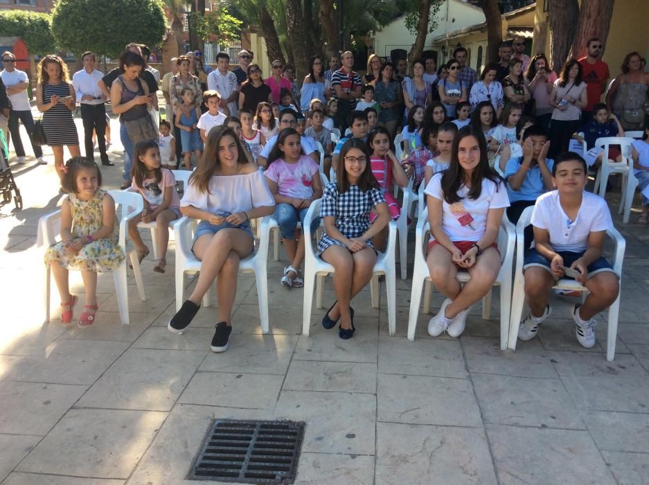 Ganadores del concurso de dibujo de la cerámica.