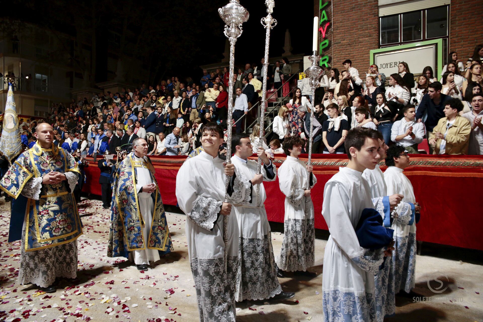 Procesión Viernes de Dolores en Lorca