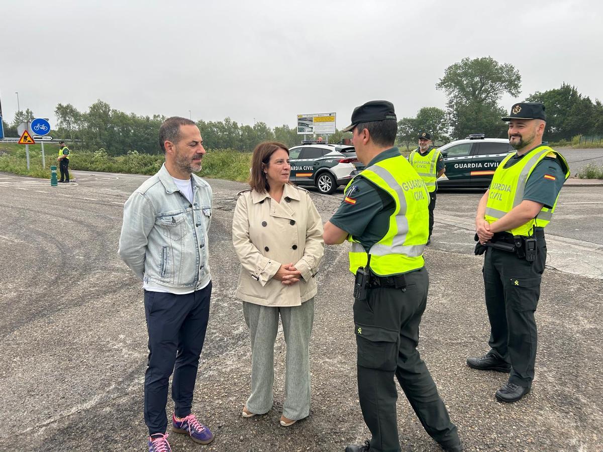 EN IMÁGENES: Inauguración de la nueva ronda de acceso a Parque Principado y vial de acceso directo desde Oviedo