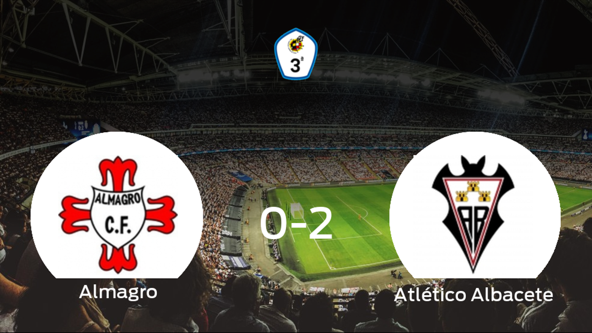 El Atlético Albacete se lleva los tres puntos frente al Almagro (0-2)