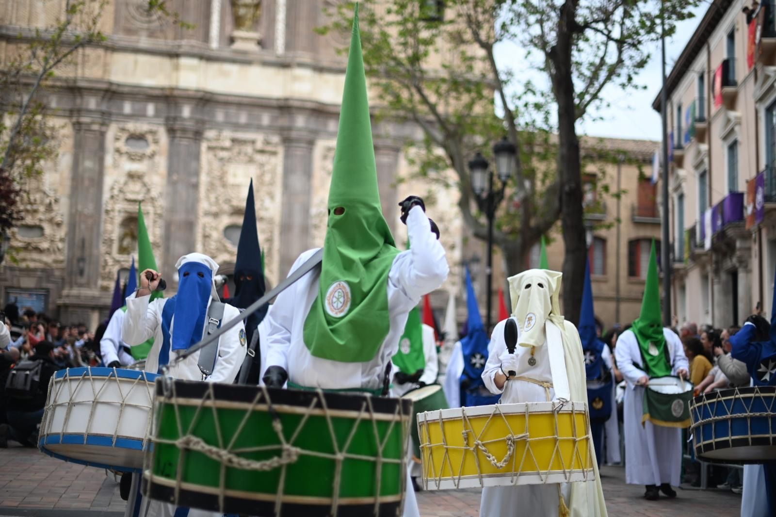 En imágenes | Procesión del pregón en Zaragoza