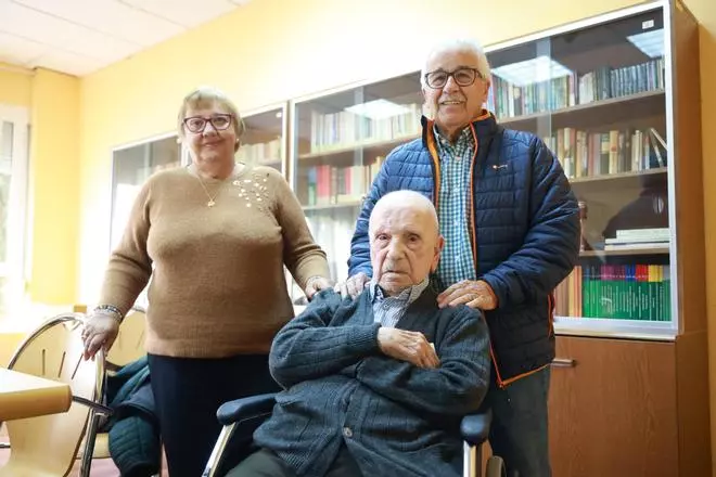 FOTOGALERÍA | Jesús Redondo Bermejo es, a sus 110 años, el hombre de más edad de España