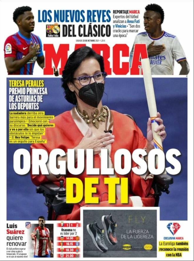 Estas son las portadas de la prensa deportiva de hoy