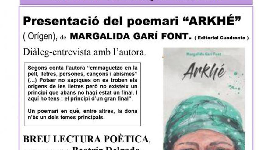 Presentació del poemari Arkhé