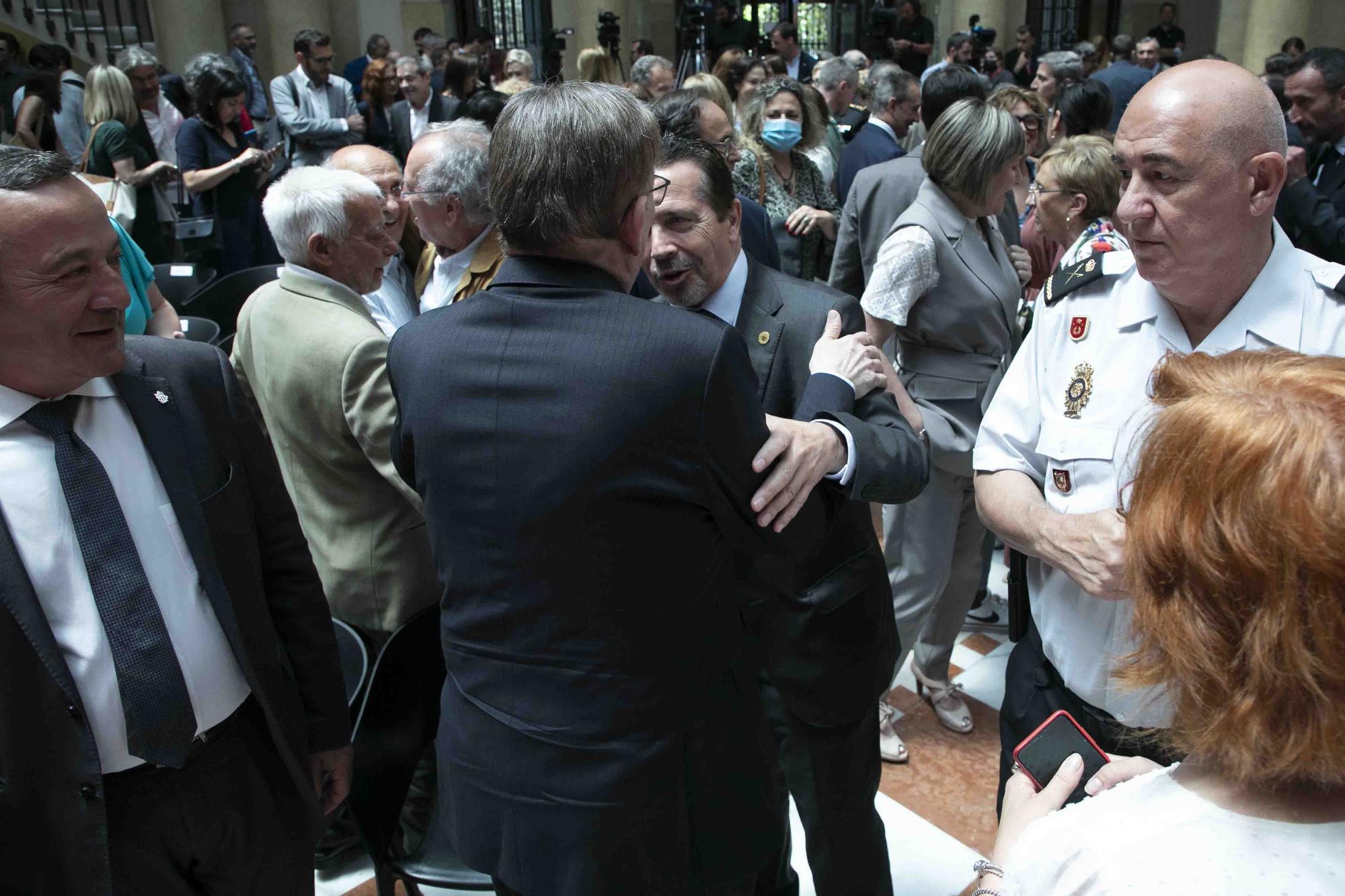 Acto de conmemoración del 40 aniversario del Estatut d'Autonomia de la Comunitat Valenciana