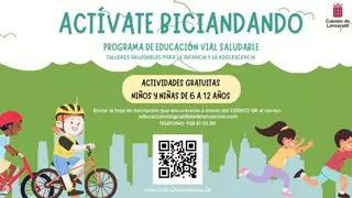 Abierta la inscripción gratuita para el Campamento de Verano "Actívate Biciandando" del Cabildo de Lanzarote