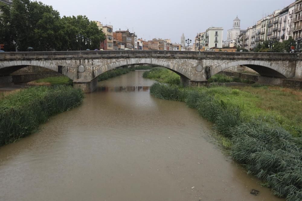 Pluja a Girona.