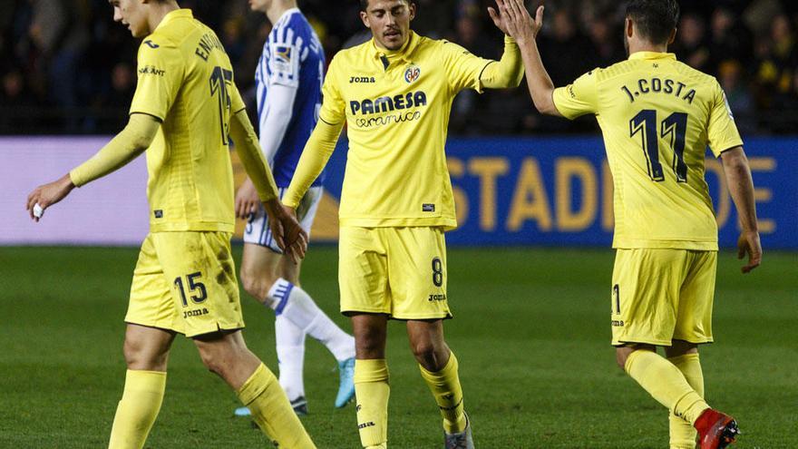 Pablo Fornals, durante un partido de esta temporada con el Villarreal.