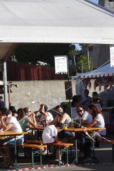 Domingo de calor y de atascos en Asturias