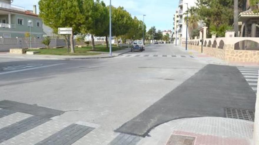 Miramar remodela uno de los principales viales de su playa con 190.000 euros