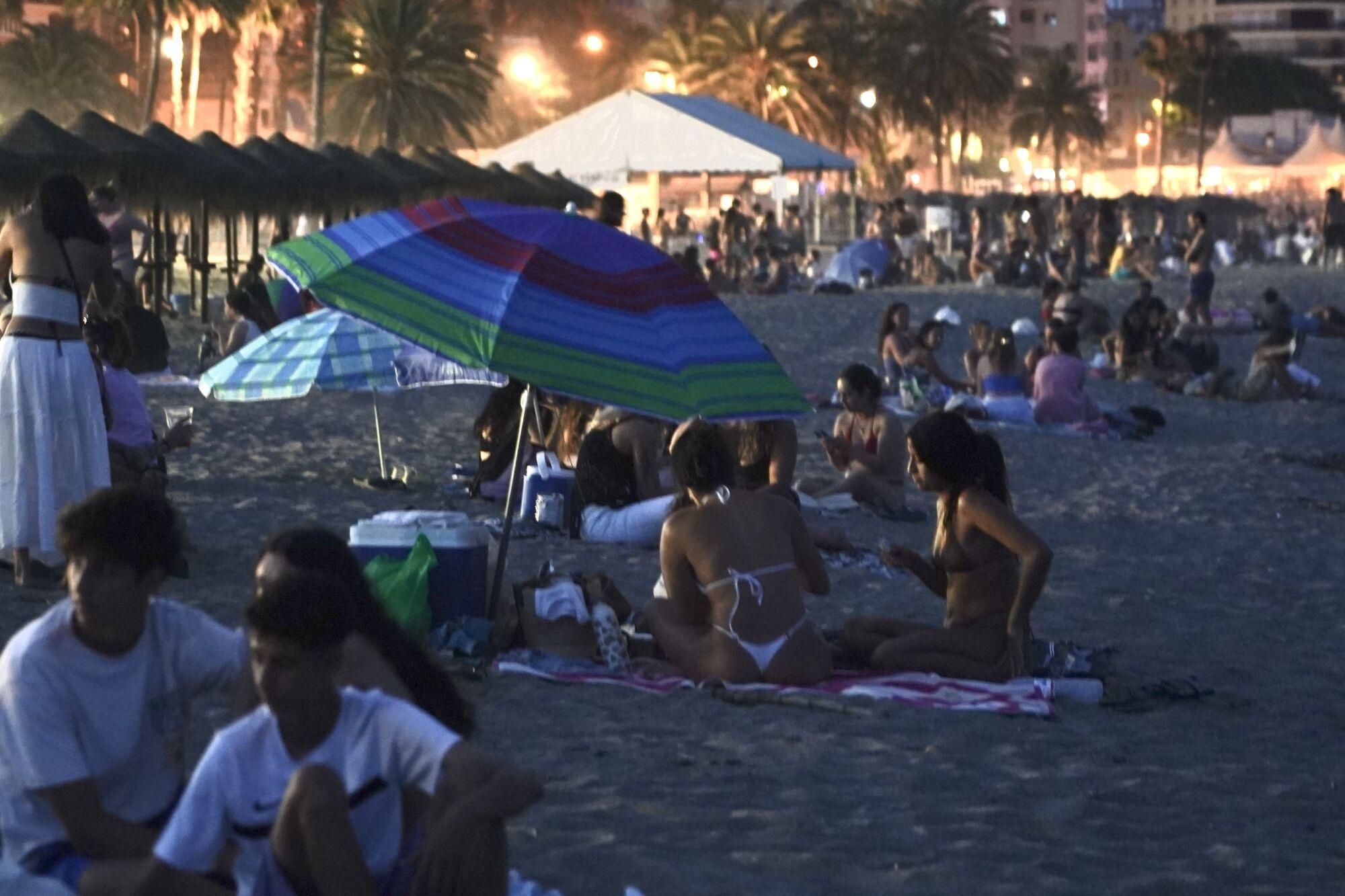 La Noche de San Juan en La Malagueta 