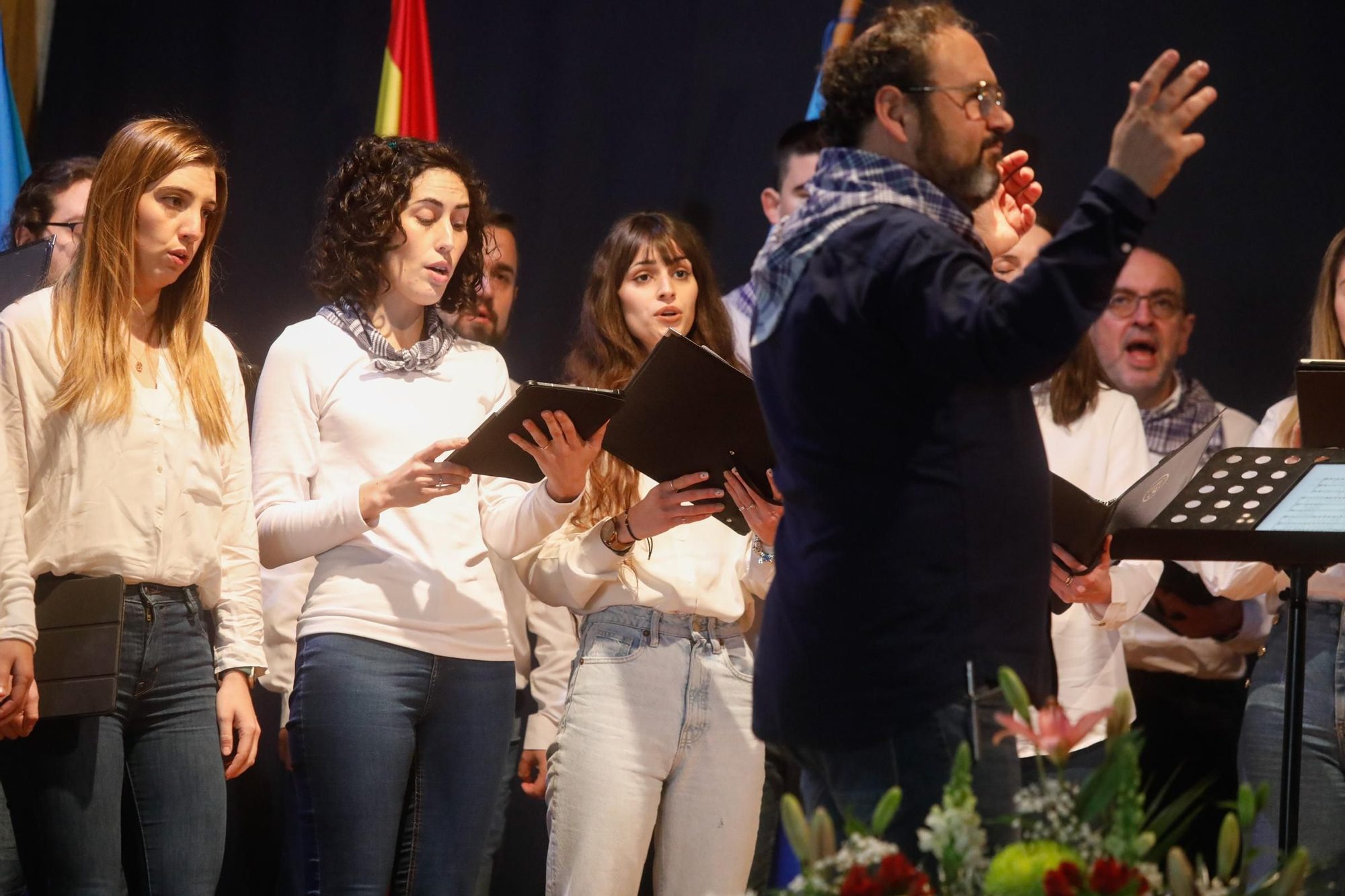 Las Amas de Casa de Luanco, reivindicativas pregoneras de la Fiesta del Cristo del Socorro