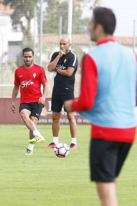 Entrenamiento del Sporting