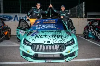 Miguel Fuster, campeón de España de Rallyes de Asfalto por séptima vez