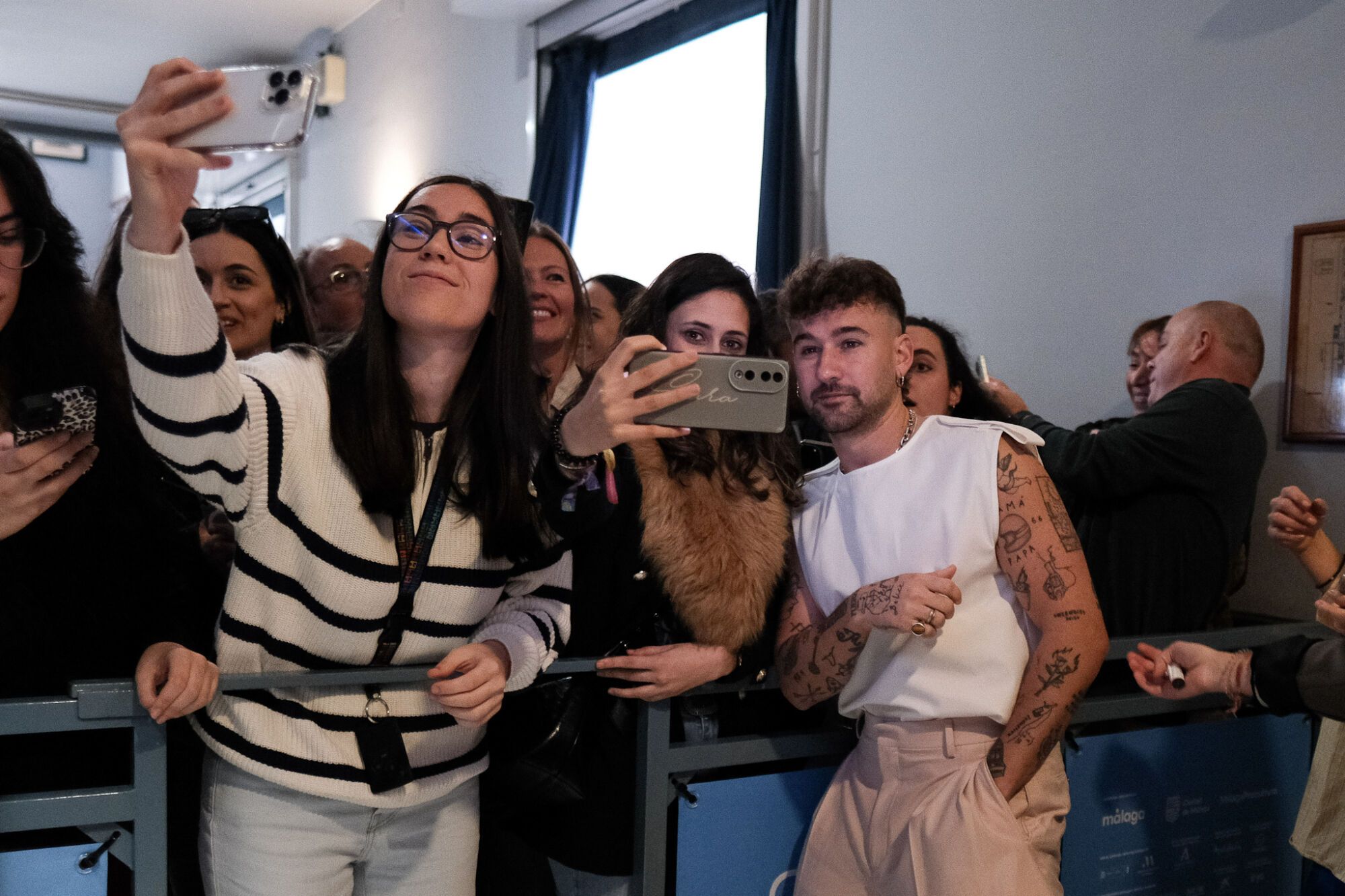 Presentación del documental sobre el cantante Daniel Fernández 'Todo cambia', en el Festival de Málaga